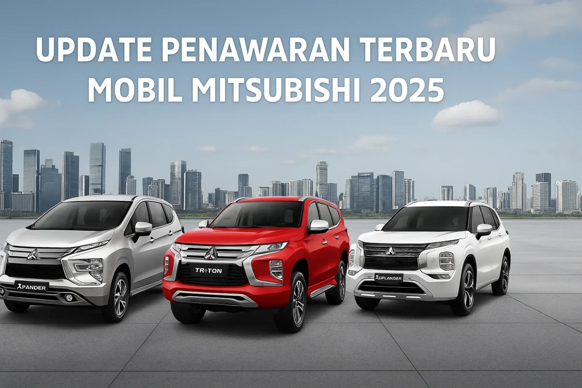 Update Promo Mobil Mitsubishi 2025 Harga, Jenis Mobil, dan Penawaran Terbaik