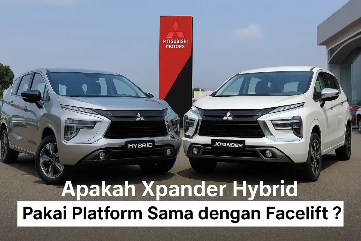 xpander hybrid vs facelift 2025