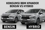 konsumsi bbm xpander bensin vs hybrid
