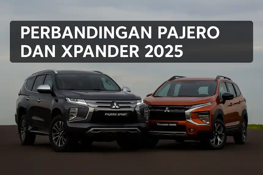 perbandingan pajero dan xpander